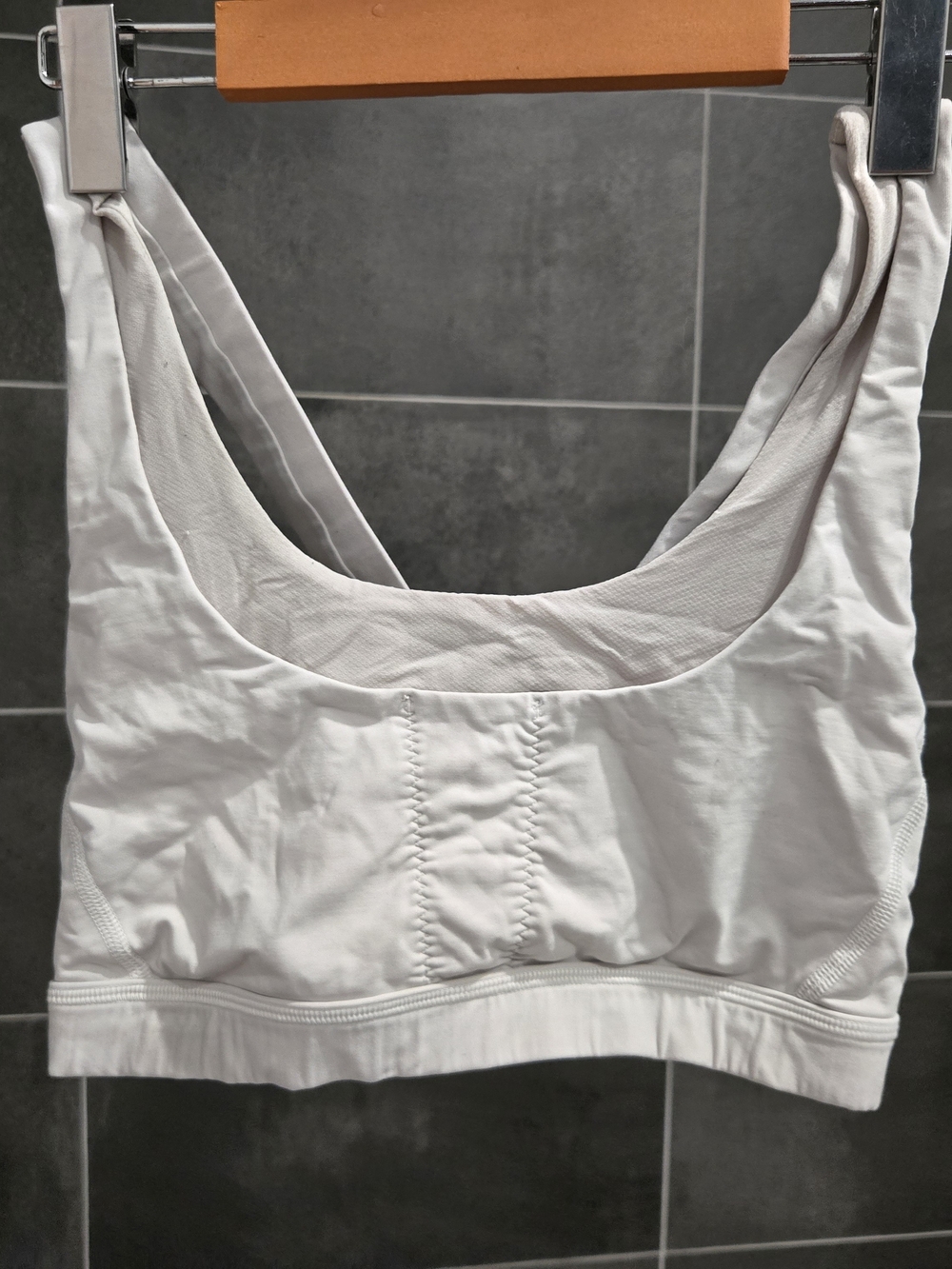 Lululemon White Sports Bra